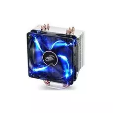 Кулер Deepcool GAMMAXX 400 BLUE BASIC LGA1851/1700/1200/1151/1150/1155/AM5/AM4 (алюминий, 120x120x25мм, 900-1500rpm, 30dBA, 74.34CFM, 4-pin) Ret