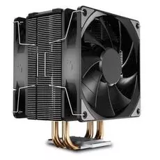 Кулер Deepcool GAMMAXX 400 EX LGA1366/115X/AM4/AM3/+/AM2/+/FM2/+/FM1 (TDP 180Вт, PWM, DUAL Fan 120mm, 4 тепл. трубки прямого контакта) RET