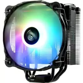 Кулер Enermax ETS-F40-BK-ARGB LGA2066/2011-3/2011/1366/1200/115x/AM2/AM2+/AM3/AM3+/AM4/FM1/FM2/FM2+ (Al+Cu, TDP 200W, 140mm fan ARGB) RTL