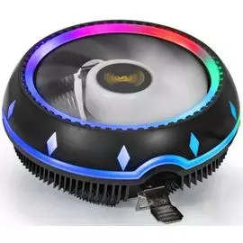 Кулер Exegate Dark Magic EE126M-PWM.RGB EX286156RUS LGA775/1150/1151/1155/1156/1200/AM2/AM2+/AM3/AM3+/AM4/FM1/FM2/754/939/940 (Al black coating, fan 1