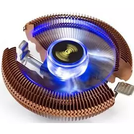 Кулер Exegate ExeGate Wizard EE91-PWM.Cu.BLUE EX286154RUS LGA775/1150/1151/1155/1156/1200/AM2/AM2+/AM3/AM3+/AM4/FM1/FM2/754/939/940 (Al+Copper, fan 90