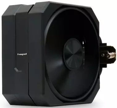 Кулер HSPD A116 BLACK A116-BK LGA115x/1200/1700/1851/AM4/AM5 (120mm, TDP 250W, 1650rpm, 68CFM, 25dBa, 4-pin PWM)