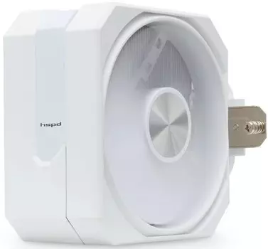 Кулер HSPD A116 WHITE A116-WH LGA115x/1200/1700/1851/AM4/AM5 (120mm, TDP 250W, 1650rpm, 68CFM, 25dBa, 4-pin PWM)