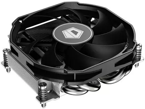 Кулер ID-Cooling IS-30A AM5/AM4 низкопрофильный высота 30mm (TDP 100W, PWM, 4 тепл.трубки прямого контакта, FAN 92mm) BOX