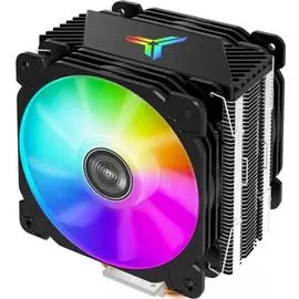 Кулер JONSBO CR-1000 PLUS LGA115X/775/AM4/AM3/3+/AM2/+/FM2/+/FM1(TDP 180W, PWM, 2*120mm Dynamic Multi-Color LED Fan, 4 тепловые трубки, 4-pin) Retail