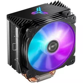 Кулер JONSBO CR-1000 PRO LGA115X/775/AM4/AM3/3+/AM2/+/FM2/+/FM1 (TDP 180W, PWM, 120mm Dynamic Multi-Color LED Fan, 6 тепловых трубок, 4-pin) Retail