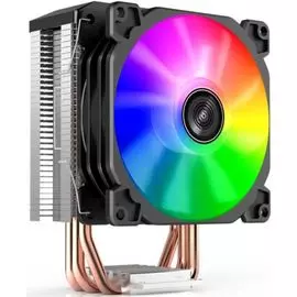 Кулер JONSBO CR-1300 LGA1200/115X/775/AM4/AM3/3+/AM2/+/FM2/+/FM1 (TDP 120W, PWM, 92mm Dynamic Multi-Color LED Fan, 3 тепловые трубки, 4-pin) Retail