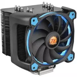 Кулер Thermaltake Riing Silent 12 Pro Blue CL-P021-CA12BU-A LGA775/115x/2066/1356/1366/2011/AM2+/AM3+/FM1/FM2+ (120mm,300-1400rpm,19 дБ,53 CFM,4-pin P