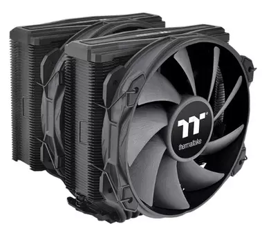 Кулер Thermaltake TOUGHAIR 710 LGA 2066/2011/2011-3/1700/1200/115x/AM5/AM4 (2*140mm fan, 500-1400rpm, 81.96CFM, 23.9dBA, PWM, Cu+Al, 250W TDP, LNC Cab
