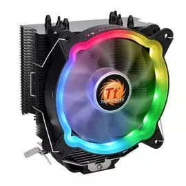 Кулер Thermaltake UX200 ARGB CL-P065-AL12SW-A LGA115x/775/AM4/FM2/FM1/AM3+/AM3/AM2+/AM2 (Al+Cu, 120mm fan, 300-1500rpm, 26.33 dBA, 43.34 CFM, 4-pin PW