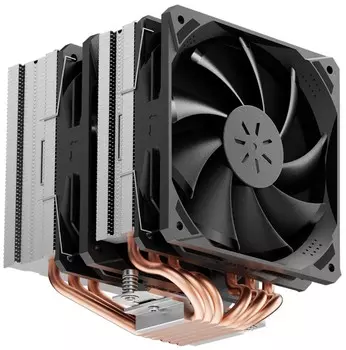 Кулер upHere D6SEK LGA115x/1121/1200/1366/1700/2011/2066/AM4/AM5 (TDP 260W, 6HPx6mm, 2*120mm fans, 600-1600rpm, 68.2CFM, 25dBa) black