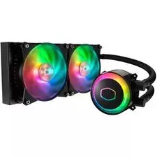 Система охлаждения жидкостная Cooler Master MasterLiquid ML240R RGB MLX-D24M-A20PC-R1 All Socket алюминий 2*120mm 650-2000rpm 6-30дБ 4-pin PWM BOX