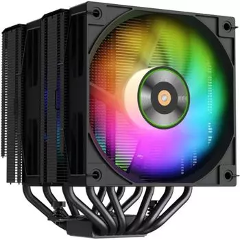 Кулер Xastra AX620 ARGB BK AX620-BKAFMX-GL LGA1851/1700/1200/115X/AM5/AM4 (TDP 270W, 2*120mm, 600-2000rpm, 85.5CFM, 32.9dBa, 4-pin PWM) RET