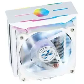 Кулер Zalman CNPS10X Optima II white RGB LGA2066/2011-V3/2011/115X/1366/AM4/AM3+/AM3/FM2+/FM2 (aluminum, copper, 120mm fan, 800-1500rpm, 61.52CFM, 27d