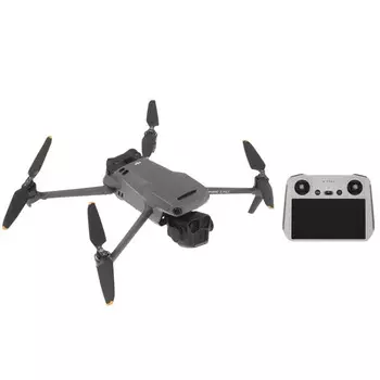 Квадрокоптер DJI Mavic 3 Pro (DJI RC) 75 км/ч., 43 минут,портативное зарядное устройство DJI 65W и интеллектуальная полетная батарея