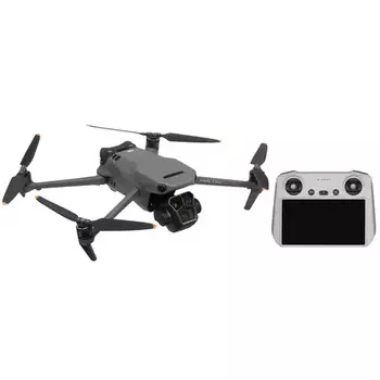 Квадрокоптер DJI Mavic 3 Pro Fly More Combo камера Hasselblad c CMOS-матрицей 4/3, 43 минуты, 100-ваттный блок питания DJI 100W, зарядная станц