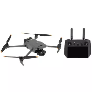 Квадрокоптер DJI Mavic 3 Thermal (Universal Edition) 75 км/ч., 46 минут, тепловизор 640x512 и двумя цифровыми камерами на управляемом подвесе: с широк
