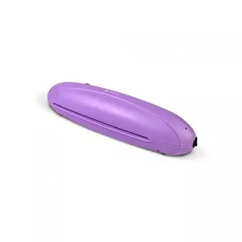 Ламинатор ГЕЛЕОС ЛМ A4 Радуга ЛМ-А4РФ фиолетовый, А4, 2х150 (пленка 75-150мкм), 300 мм/мин, 2 вала, пласт. корпус, мах толщина 0,6мм