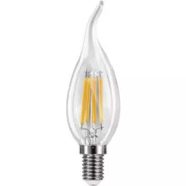 Лампа филаментная Camelion LED12-CW35-FL/845/E14 12Вт/100Вт, E14, 207-244В, 4500К, 1115лм, свеча на