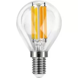 Лампа филаментная Camelion LED12-G45-FL/845/E14 12Вт/100Вт, E14, 207-244В, 4500К, 1115лм, шар (13713