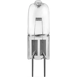 Лампа галогенная Camelion™ JC 20W G4 20Вт, G4, 12В, 350лм, 2000 часов работы, капсульная (1955)