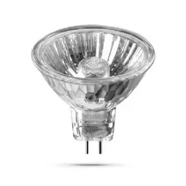 Лампа галогенная Camelion JCDR 50W GX5.3 35mm 50Вт, GU5.3, 220В, 750лм, 1070кд, 2000 часов работы, с дихроичным отражателем и защитным стеклом (7093)