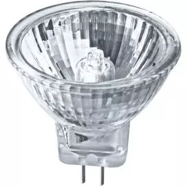 Лампа галогенная Navigator MR16 20Вт, 12В, 3000К, GU5.3, 51х50мм (94202)