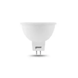 Лампа Gauss 101505305-D MR16 5W 530lm 6500K GU5.3 диммируемая LED
