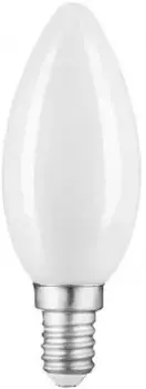 Лампа Gauss 103201109 Filament свеча 9W 590lm 3000К Е14 milky LED