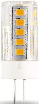 Лампа Gauss 10724 Elementary G4 12V 4W 400lm 4100K керамика LED
