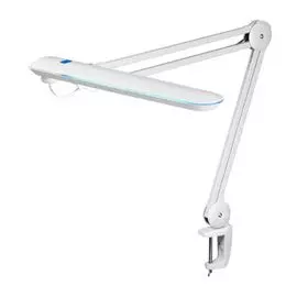 Лампа настольная Rexant 31-0407 бестеневая, струбцина, «Blue Stream», 60 SMD LED, белая