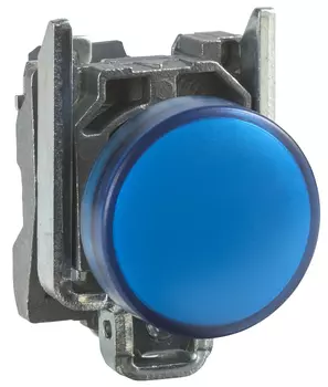 Лампа Schneider Electric XB4BVM6 сигнальная синяя светодиодная 230В