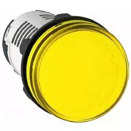 Лампа Schneider Electric XB7EV05MP сигнальная жёлтая светодиодная 230В