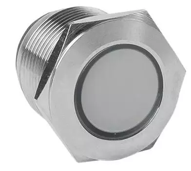 Лампа сигнальная EKF s-pro67-352 белая S-Pro67 19 мм 24В PROxima