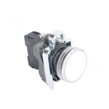 Лампа сигнальная Systeme Electric SB4BVM1 в сборе модульная 22 мм белая 230-240В АС