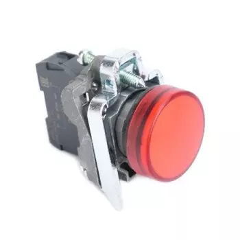 Лампа сигнальная Systeme Electric SB4BVM4 в сборе модульная 22 мм красная 230-240В АС