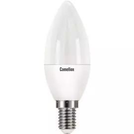 Лампа светодиодная Camelion LED10-C35/845/E14 10Вт/90Вт, E14, 170-265В, 4500К, 840лм, свеча (13561)