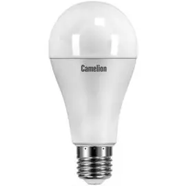 Лампа светодиодная Camelion™ LED15-A60/830/E27 15Вт/125Вт, E27, 170-265В, 3000К, 1280лм, ЛОН (12185)