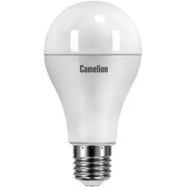 Лампа светодиодная Camelion LED17-A65/865/E27 17Вт/150Вт, E27, 170-265В, 6500К, 1580лм, ЛОН (12653)