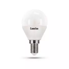 Лампа светодиодная Camelion LED5-G45/845/E14 5Вт/45Вт, E14, 170-265В, 4500К, 415лм, шар (12029)
