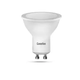 Лампа светодиодная Camelion LED5-GU10/830/GU10 5Вт/50Вт, GU10, 170-265В, 3000К, 405лм, рефлектор (10