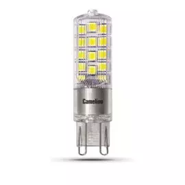 Лампа светодиодная Camelion LED6-G9-NF/830/G9 6Вт/50Вт, G9, 207-244В, 3000К, 495лм, капсула (13706)
