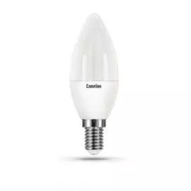 Лампа светодиодная Camelion LED7-C35/830/E14 7Вт/60Вт, E14, 170-265В, 3000К, 580лм, свеча (12073)