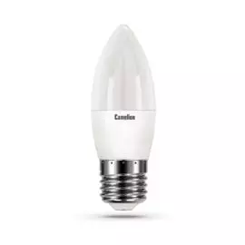 Лампа светодиодная Camelion™ LED8-C35/845/E27 8Вт/75Вт, E27, 170-265В, 4500К, 750лм, свеча (12390)