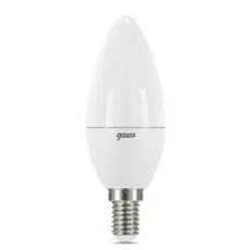 Лампа светодиодная Gauss 103101107-D LED Candle-dim E14 7W 3000К диммируемая 1/10/100 (10шт)