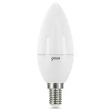 Лампа светодиодная Gauss 103101207-D LED 7вт, 230в, Е14, белый, dim, свеча
