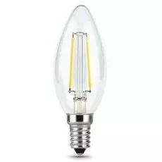 Лампа светодиодная Gauss 103801105-D Filament Свеча dimmable E14 5W 420lm 2700К 1/10/50, 10 шт в упа