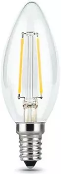 Лампа светодиодная Gauss 103801205-D LED Filament Свеча dimmable E14 5W 450lm 4100К