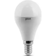 Лампа светодиодная Gauss 105101107 LED Шар E14 6.5W 520lm 3000K