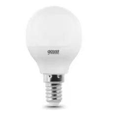 Лампа светодиодная Gauss 105101207-D LED Globe-dim E14 7W 4100К диммируемая 1/10/100